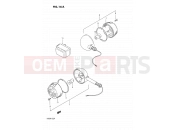 SUZUKI FA50 K (1989) 16A - TURN SIGNAL LAMP (E21)