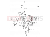 SUZUKI FB100 / FB100D G (1986) 11 - AIR CLEANER
