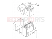 SUZUKI FB100 / FB100D G (1986) 21 - BATTERY