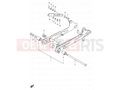 SUZUKI FB100 / FB100D G (1986) 49 - REAR SWINGING ARM