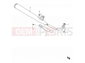 SUZUKI FB100 / FB100D R (1994) 12 - MUFFLER