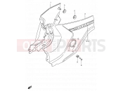 SUZUKI FB100 / FB100D R (1994) 35 - FRAME COVER (MODEL G/R/S/V)