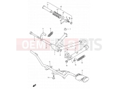 SUZUKI FB100 / FB100D S (1995) 31 - STAND - FOOTREST