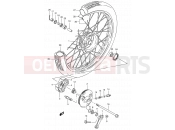 SUZUKI FB80 K (1989) 34 - FRONT WHEEL
