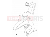 SUZUKI FB80 M (1991) 33 - FRONT FENDER