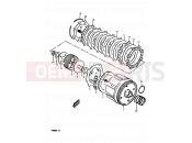 SUZUKI FR80 B (1977) 9 - CLUTCH