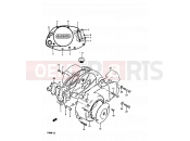 SUZUKI FR80 D (1983) 3 - CRANKCASE COVER