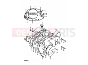 SUZUKI FR80 X (1999) 3 - CRANKCASE COVER