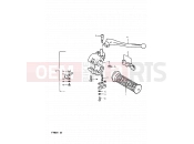 SUZUKI FR80 X (1999) 48 - THROTTLE GRIP - HANDLE SWITCH (E08, E12, E14)