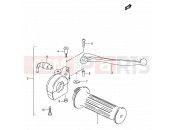 SUZUKI FZ50 Z (1982) 48 - RIGHT HANDLE SWITCH (E06, E09, E10, E24, E25, E26)