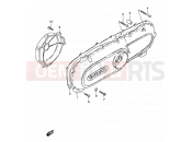 SUZUKI FZ50 G (1986) 5 - CRANKCASE COVER (E25,E26)