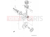 5 - CRANKSHAFT - Suzuki GN125E P (1993) (E03,E28,E33)