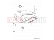 29 - FUEL TANK - Suzuki GN125E P (1993) (E03,E28,E33)