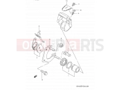 38 - FRONT CALIPER - Suzuki GN125E R (1994) (E03,E28,E33)