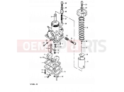 SUZUKI GP100 / GP100E X (1999) 5 - CARBURETOR