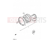 SUZUKI GP100 / GP100E X (1999) 17 - HEADLAMP (E02)