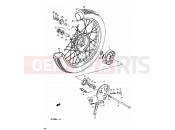 SUZUKI GP100 / GP100E X (1999) 48 - FRONT WHEEL (GP100UX/UD/UL)