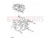 SUZUKI GP100 / GP100E D (1983) 2 - CRANKCASE