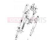 SUZUKI GP100 N (1992) 43 - FRONT FORK (E06)