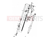 SUZUKI GP100U N (1992) 44 - FRONT FORK (E14)