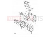 SUZUKI GP125 N (1992) 5 - CRANKSHAFT