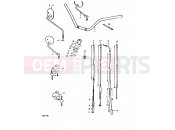 SUZUKI GP125U C (1978) 86 - HANDLEBAR (GP125C, GP125UC)