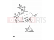 SUZUKI GP125U N (1992) 60 - FUEL TANK (E35)