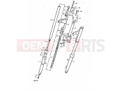 SUZUKI GP125U N (1992) 75 - FRONT FORK (GP125UC, GP125UN)
