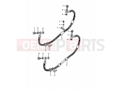 SUZUKI GS1000 T (1996) 70 - REAR BARKE HOSE