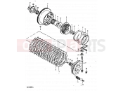 SUZUKI GS1000G T (1996) 14 - CLUTCH
