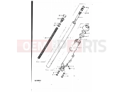 SUZUKI GS1000G T (1996) 61 - FRONT FORK (E02, E04, E17, E18, E21, E22, E24-26, E34, E39)