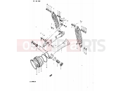 SUZUKI GS1000G X (1999) 72 - REAR SWINGING ARM