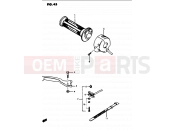 45 - RIGHT HANDLE SWITCH - Suzuki GS1100G G (1986)