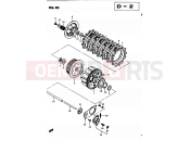 SUZUKI GS450S Z (1983) 20 - CLUTCH