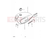 SUZUKI GS450E T (1996) 46 - FUEL TANK