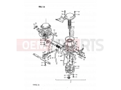 SUZUKI GS450L X (1999) 13 - CARBURETOR