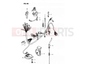 SUZUKI GS450L X (1999) 40 - WIRING HARNESS