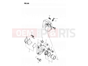 SUZUKI GS450L X (1999) 66 - FRONT CALIPERS