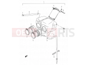 SUZUKI GS500 K2 (2002) 14 - AIR CLEANER