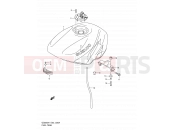 SUZUKI GS500 K2 (2002) 35A - FUEL TANK (MODEL K2)