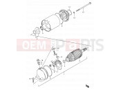 SUZUKI GS500 K2 (2002) 19 - STARTING MOTOR