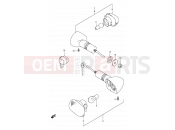SUZUKI GS500 K2 (2002) 28 - TURNSIGNAL LAMP (E24)