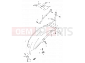 SUZUKI GS500 K2 (2002) 42 - REAR FENDER