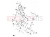 SUZUKI GS500 K2 (2002) 52 - CUSHION LEVER