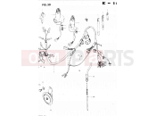 SUZUKI GS500E D (1983) 30 - WIRING HARNESS