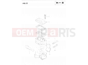 SUZUKI GS500E D (1983) 53 - MASTER CYLINDER
