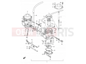 SUZUKI GS500E / GS500EU K (1989) (E01,E02,E04,E15,E16,E17,E21,E22,E24,E25,E34,E39,E53) 12 - CARBURETOR (MODEL K/L/M/N/P)