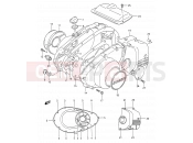 SUZUKI GS500E M (1991) (E28) 5 - CRANKCASE COVER