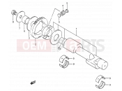SUZUKI GS500E M (1991) (E28) 8 - CRANKSHAFT BALANCER