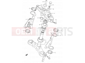 SUZUKI GS500E M (1991) (E28) 43 - STEERING STEM